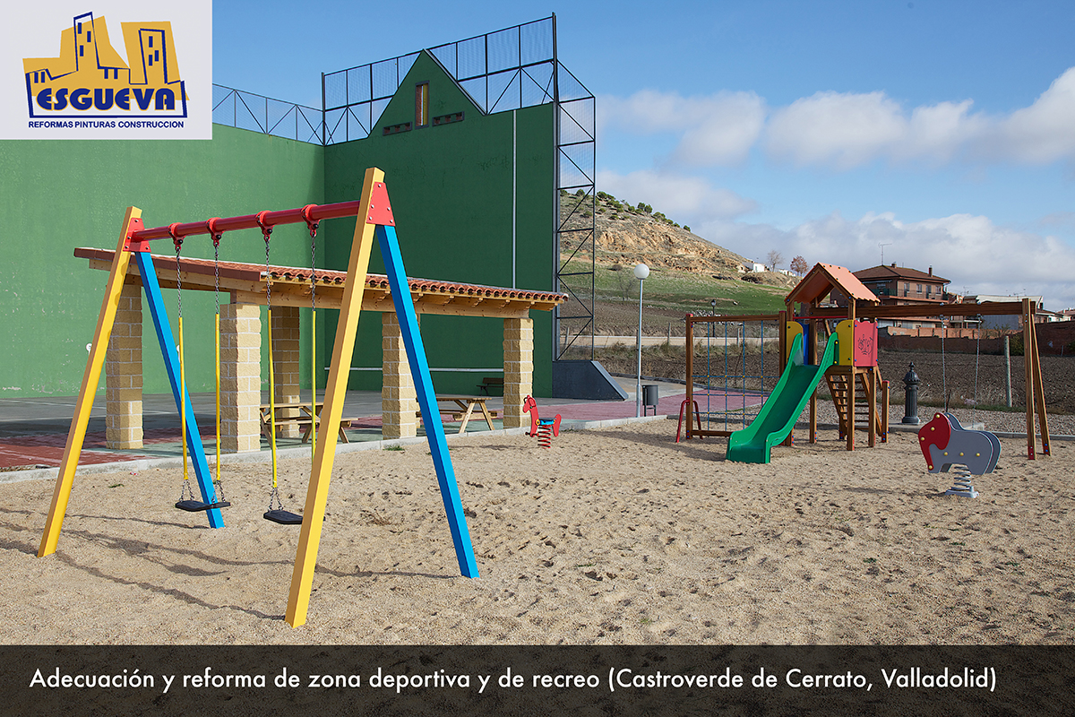 Adecuación y reforma de zona deportiva y de recreo en Castroverde de Cerrato (Valladolid)