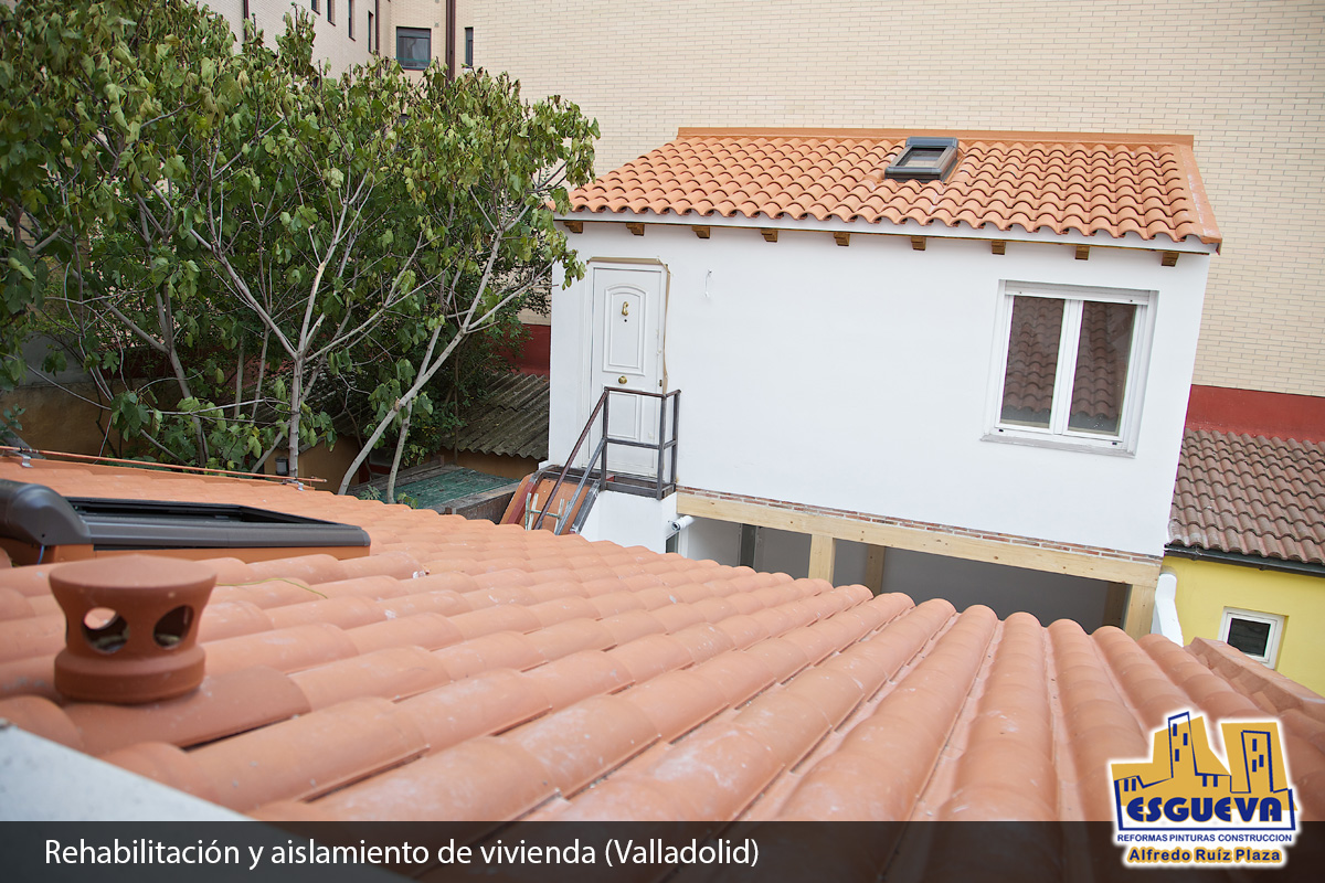 Rehabilitación y aislamiento de vivienda (Valladolid)